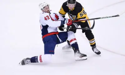 Pittsburgh Penguins game, Jake Guentzel, Tom Wilson Washington Capitals