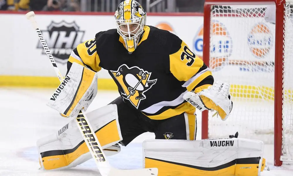 Penguins goalie Matt Murray