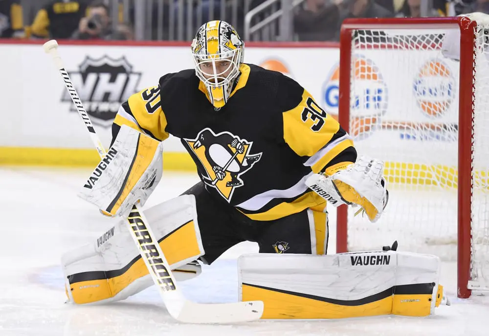 Penguins goalie Matt Murray