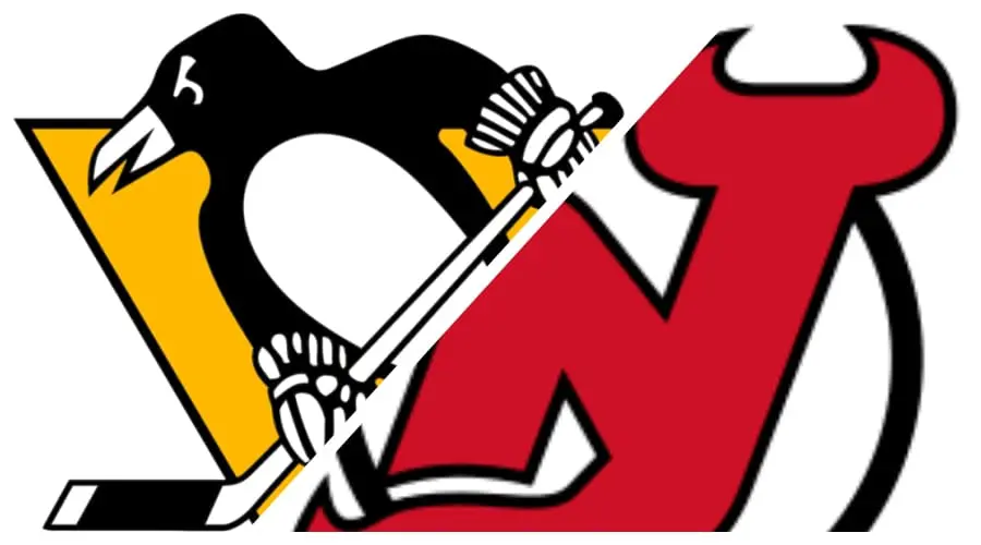 Pittsburgh Penguins score vs. New Jersey Devils