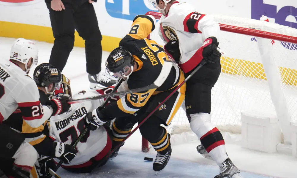 Pittsburgh Penguins game, Sidney Crosby, Ottawa Senators