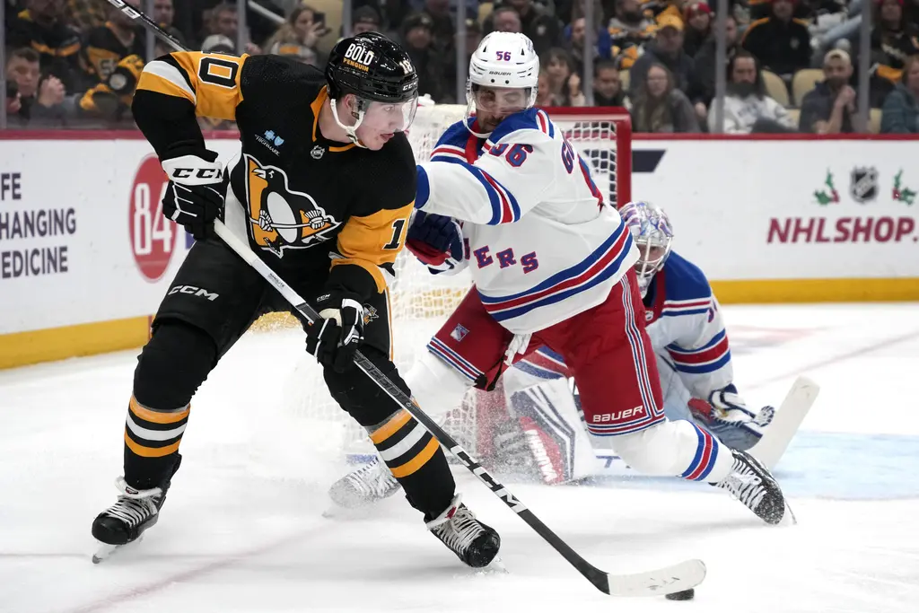 Pittsburgh Penguins, Metro Division, New York Rangers, Drew O'Connor