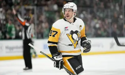 Pittsburgh Penguins Sidney Crosby ties Wayne Gretzky scoring record. 19 seasons with a point-per-game; Penguins trade talk