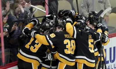 Bryan Rust OT celebration 12/4/24