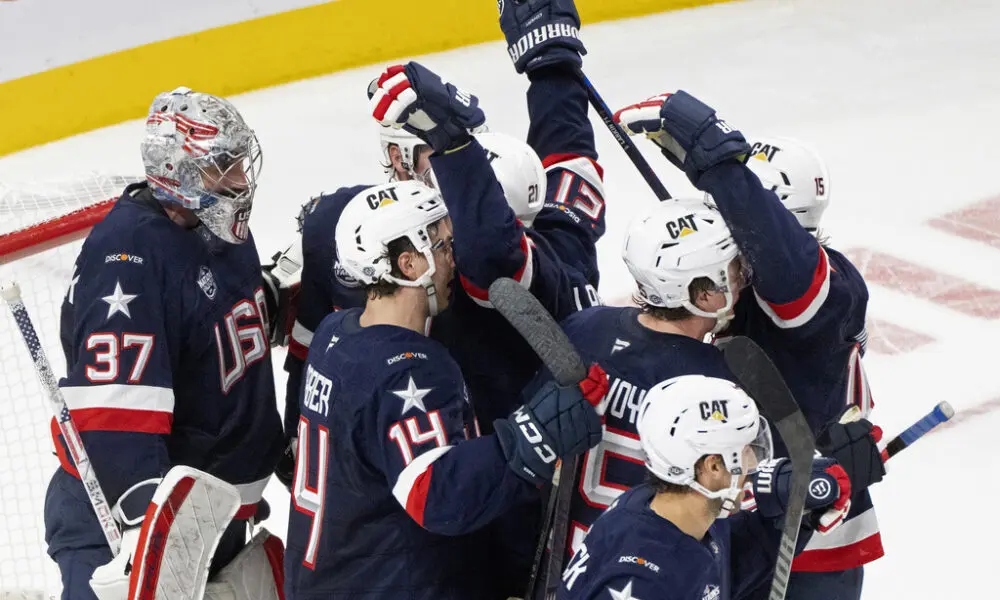 Four Nations Face-Off, Team USA. Mike Sullivan. Sidney Crosby