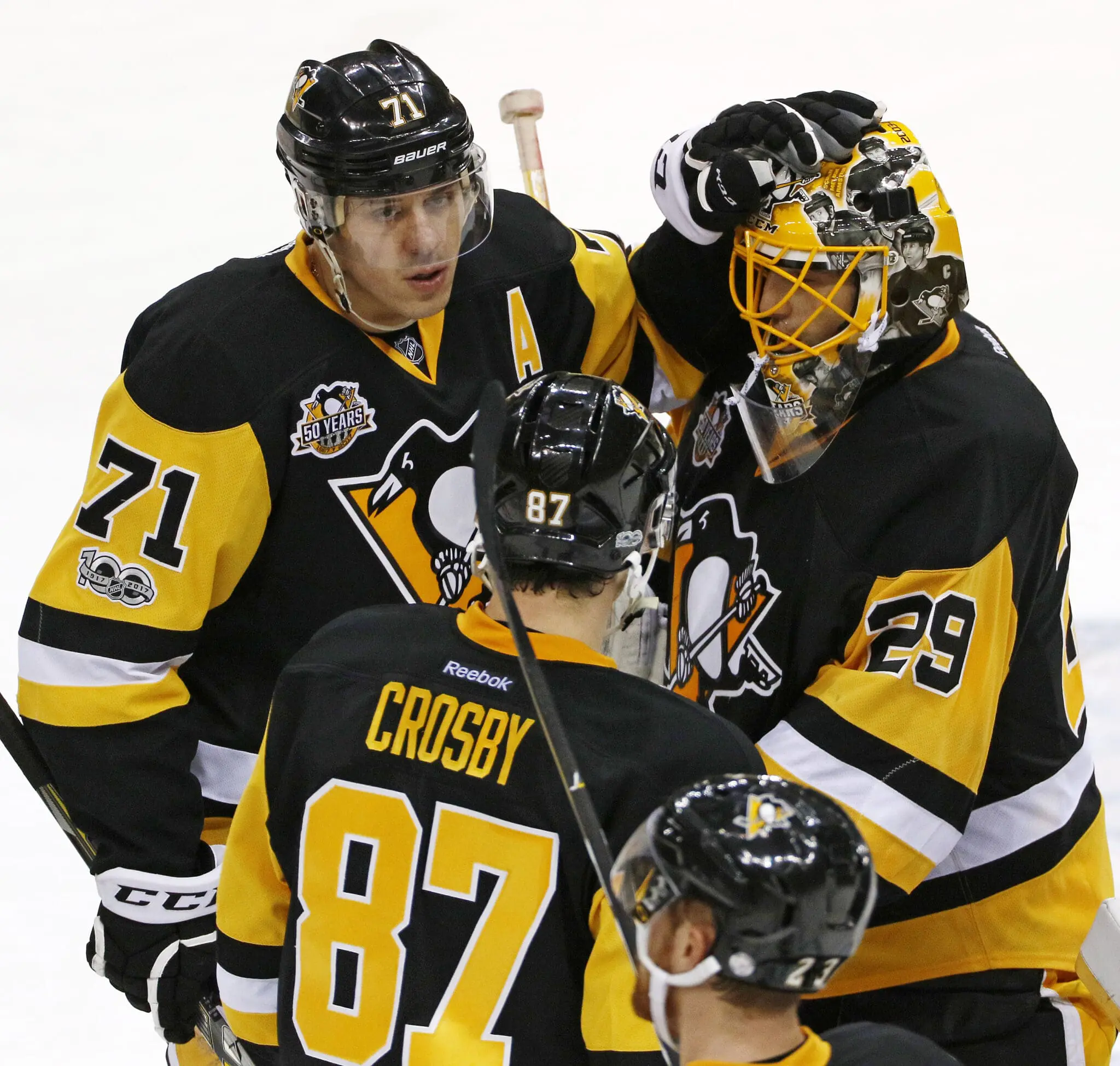 Pittsburgh Penguins, Marc-Andre Fleury, Sidney Crosby, Evgeni Malkin