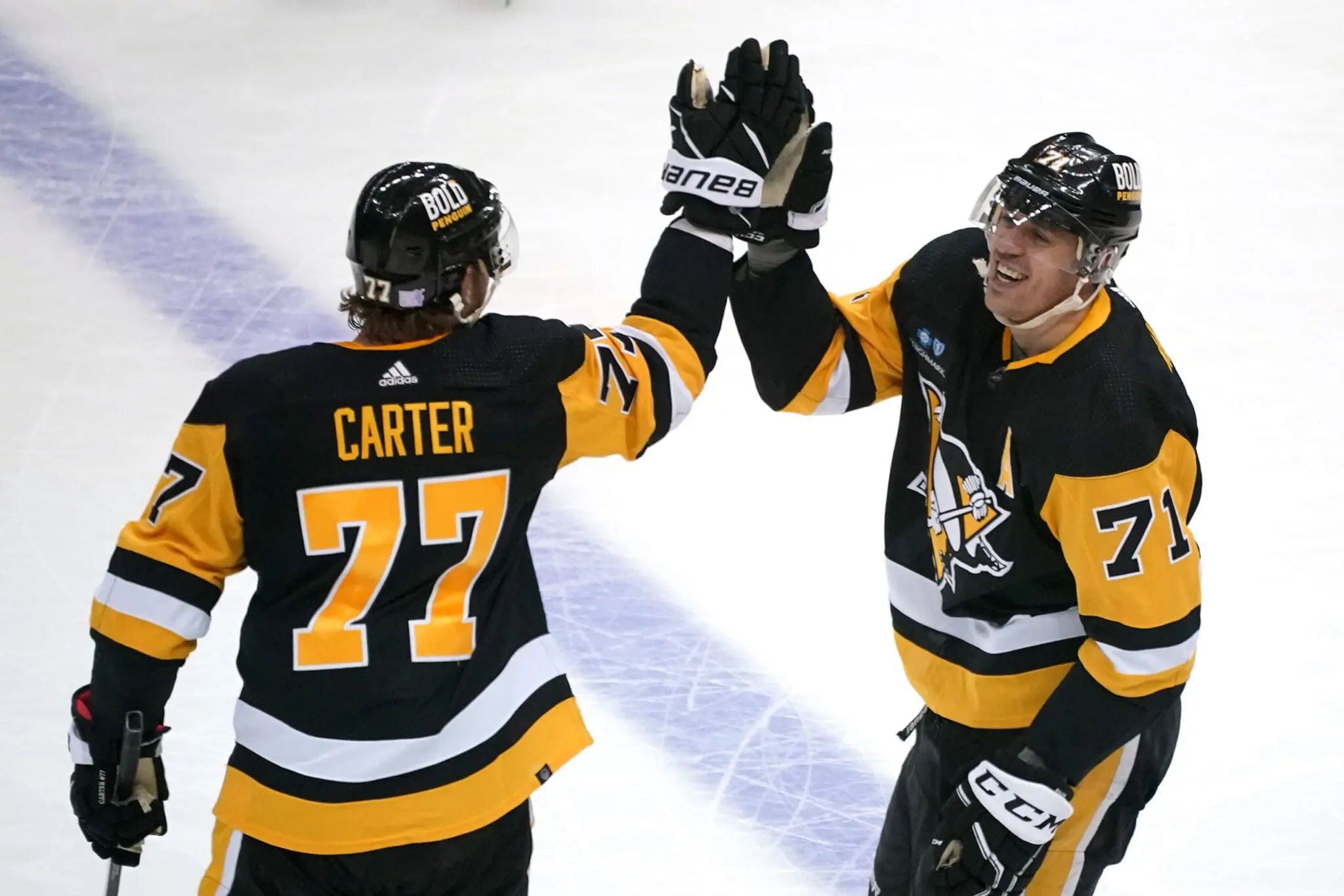 Pittsburgh Penguins, Jeff Carter, Evgeni Malkin