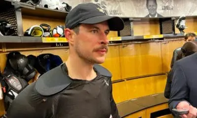 Sidney Crosby PPG Paints Arena locker room