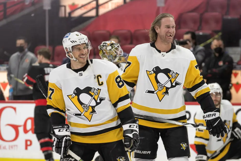 Pittsburgh Penguins, Sidney Crosby, Jeff Carter