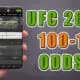 draftkings ufc 263 100-1 odds