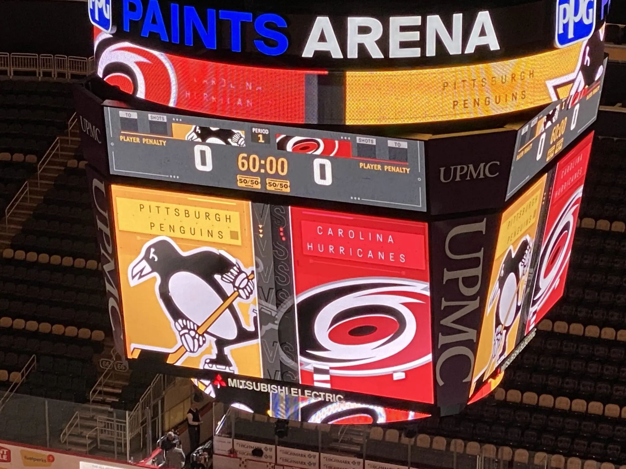 Pittsburgh Penguins vs. Carolina Hurricanes