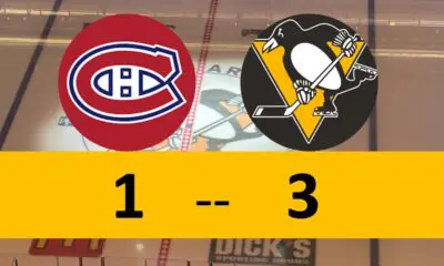 Pittsburgh Penguins Game 3-1 Win over Montreal Canadiens