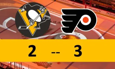 Pittsburgh Penguins Game 3-2 Loss Philadelphia Flyers