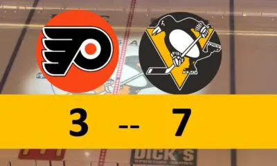 Pittsburgh Penguins Game 7-3 win Philadelphia Flyers