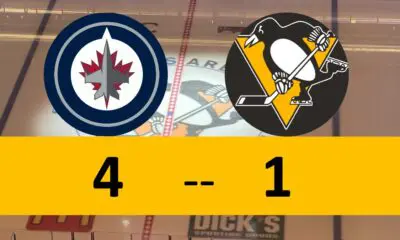 Pittsburgh Penguins Game Lose 4-1 Winnipeg Jets