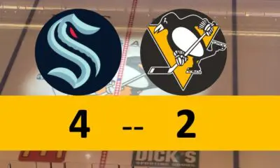 Pittsburgh Penguins Game Lose 4-2 Seattle Kraken