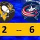 pittsburgh penguins, columbus blue jackets