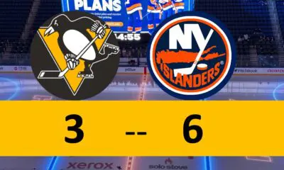 Pittsburgh Penguins Game Lose 6-3 New York Islanders