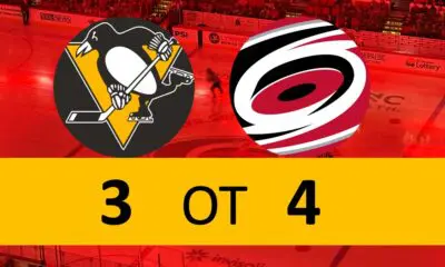 Pittsburgh Penguins Game Lose 4-3 OT Carolina Hurricanes