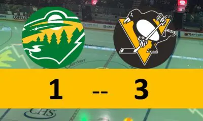 Pittsburgh Penguins Game Win 3-1 Minnesota Wild