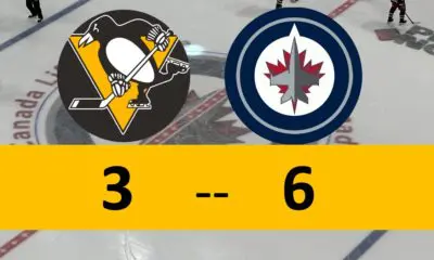 Pittsburgh Penguins Game lose to Winnipeg Jets 6-3