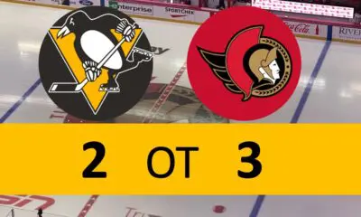 Pittsburgh Penguins Lose OT 3-2 Senators