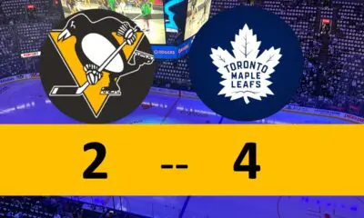 Pittsburgh Penguins game 4-2 loss Toronto Maple Leafs