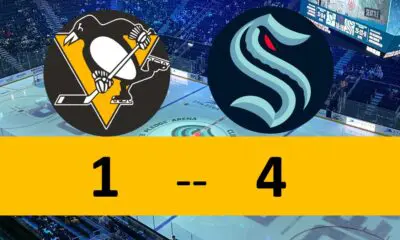 Pittsburgh Penguins lose 4-1 Seattle Kraken