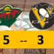 Pittsburgh Penguins lose 5-3 Minnesota Wild