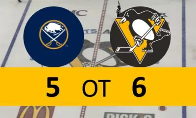 Pittsburgh Penguins win 6-5 in OT