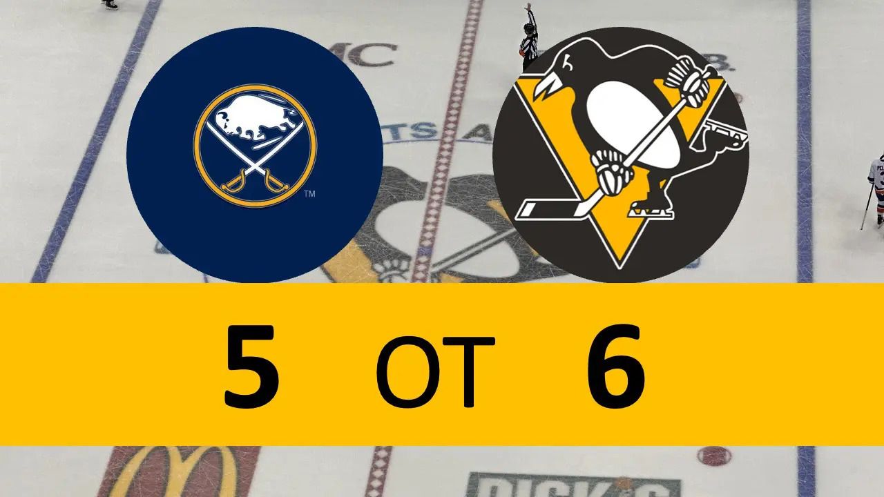 Pittsburgh Penguins win 6-5 in OT