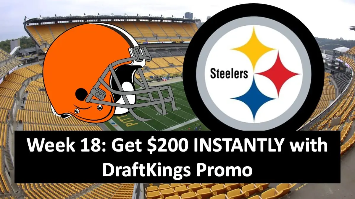 Steelers bets, DraftKings Promo