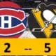 Pittsburgh Penguins game, Montreal Canadiens