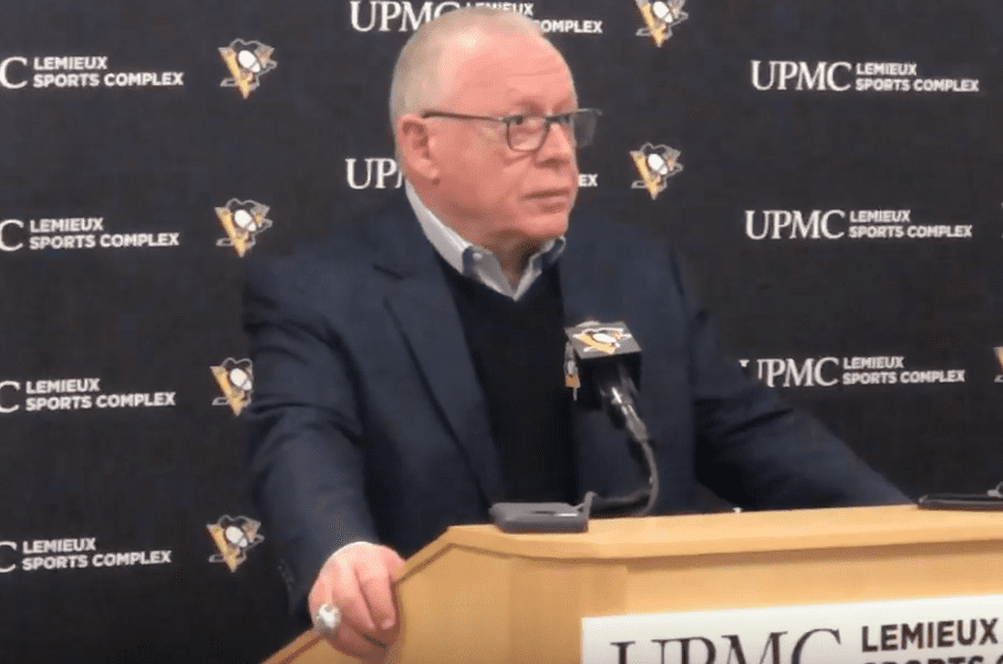 Pittsburgh Penguins trade; GM Jim Rutherford NHL trade rumors