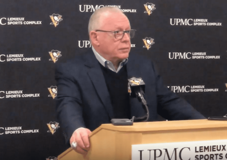 Pittsburgh Penguins trade; GM Jim Rutherford NHL trade rumors