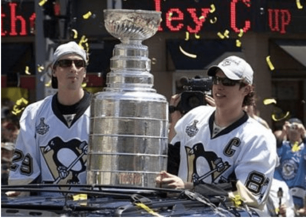 Sidney Crosby Marc-Andre Fleury, Pittsburgh Penguins, NHL trade