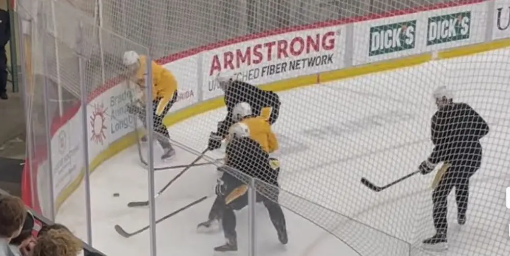 pittsburgh penguins, battle drill