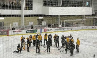 Pittsburgh Penguins practice