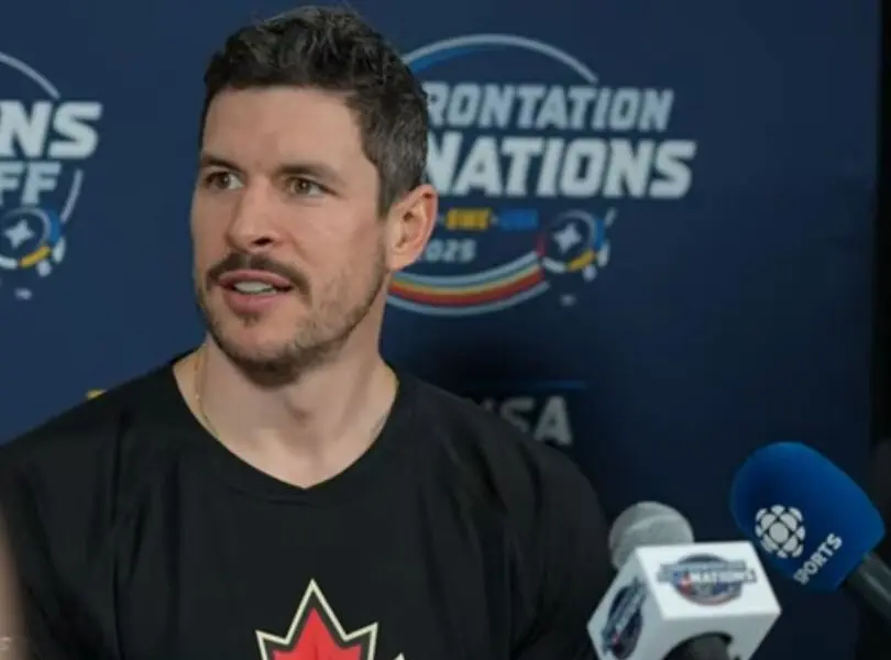 Sidney Crosby 4 Nations Face-Off