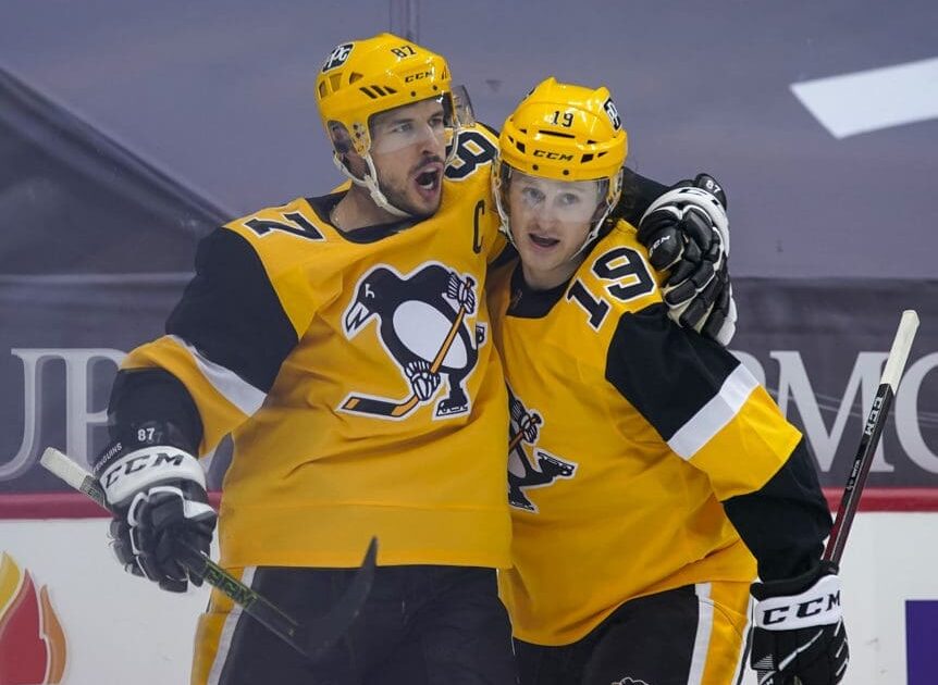 Pittsburgh Penguins Bryan Rust, Jared McCann