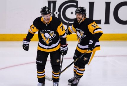 Pittsburgh Penguins Jeff Carter, Jared McCann
