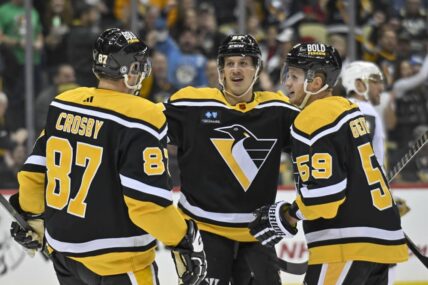 Pittsburgh Penguins, Sidney Crosby, Jake Guentzel, Rickard Rakell