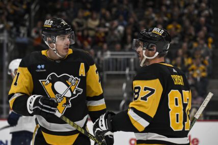 Pittsburgh Penguins Evgeni Malkin, Sidney Crosby