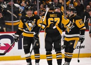 Pittsburgh Penguins, Sidney Crosby, Rickard Rakell, Bryan Rust
