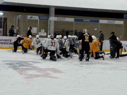 2023 training camp practice Pittsburgh Penguins
