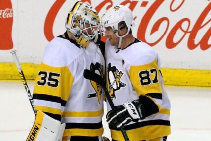 NHL return, Pittsburgh Penguins Tristan Jarry and Sidney Crosby