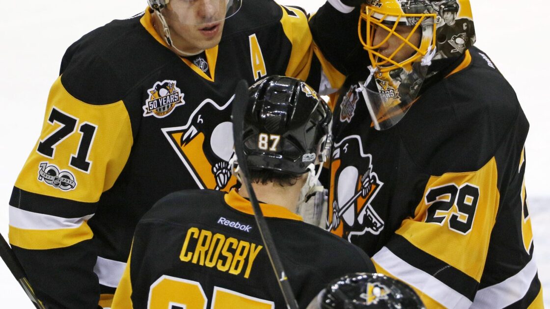 Pittsburgh Penguins, Marc-Andre Fleury, Sidney Crosby, Evgeni Malkin