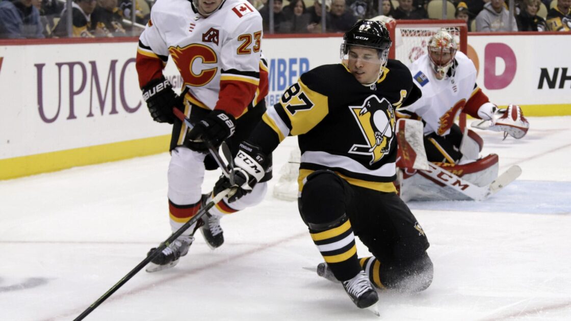 Pittsburgh Penguins, NHL trade, Sean Monahan, Sidney Crosby