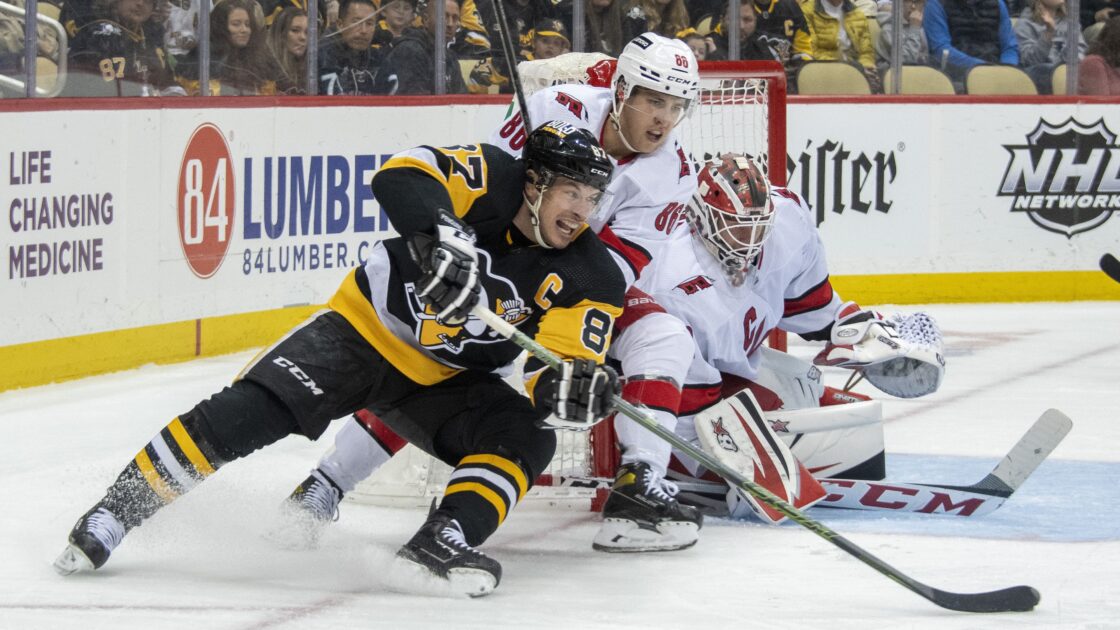 Pittsburgh Penguins, Sidney Crosby, Carolina Hurricanes