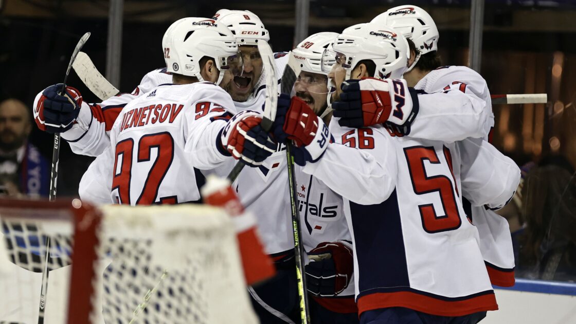 Washington Capitals goal New York Rangers Madison Square Garden